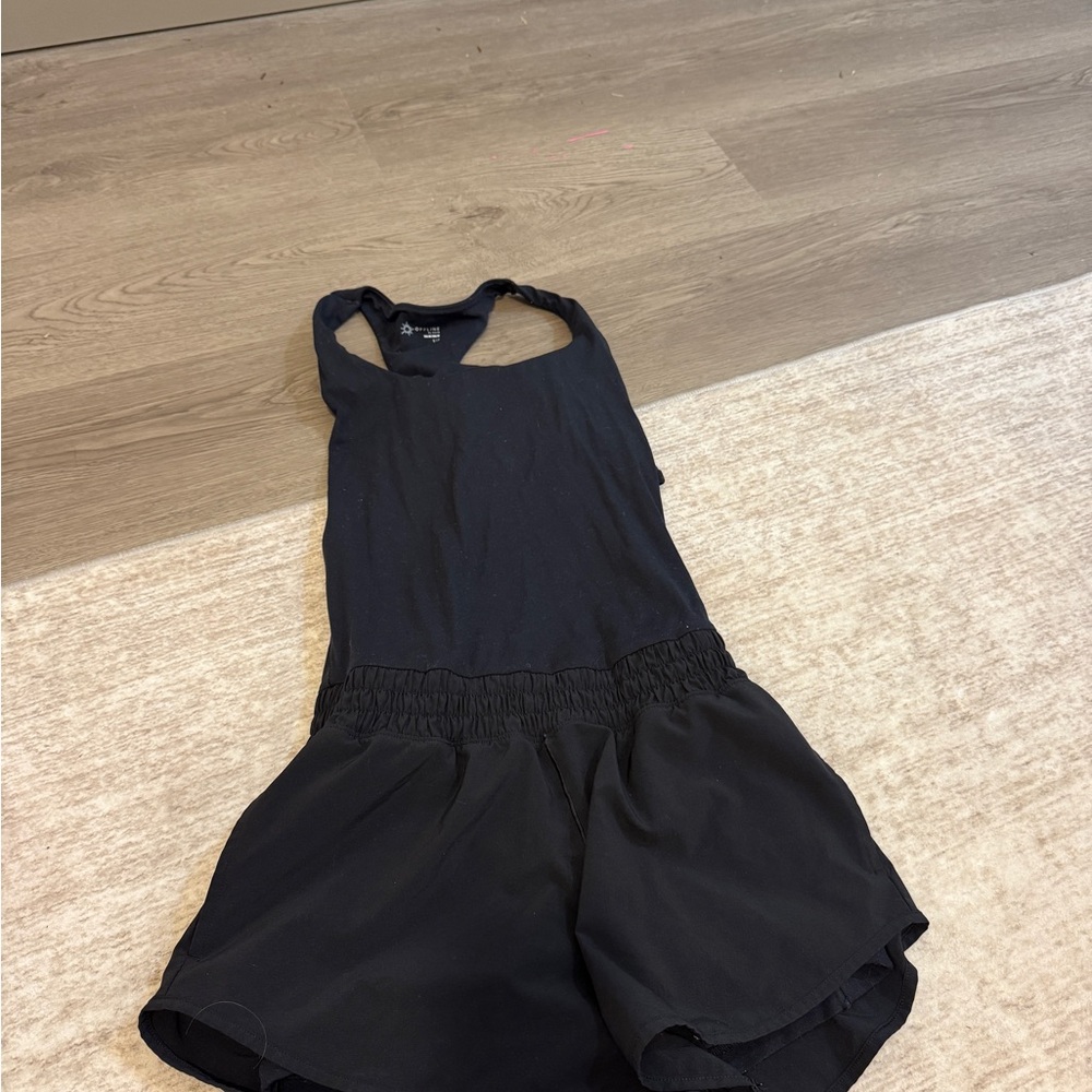 Aerie Black Jumpsuit